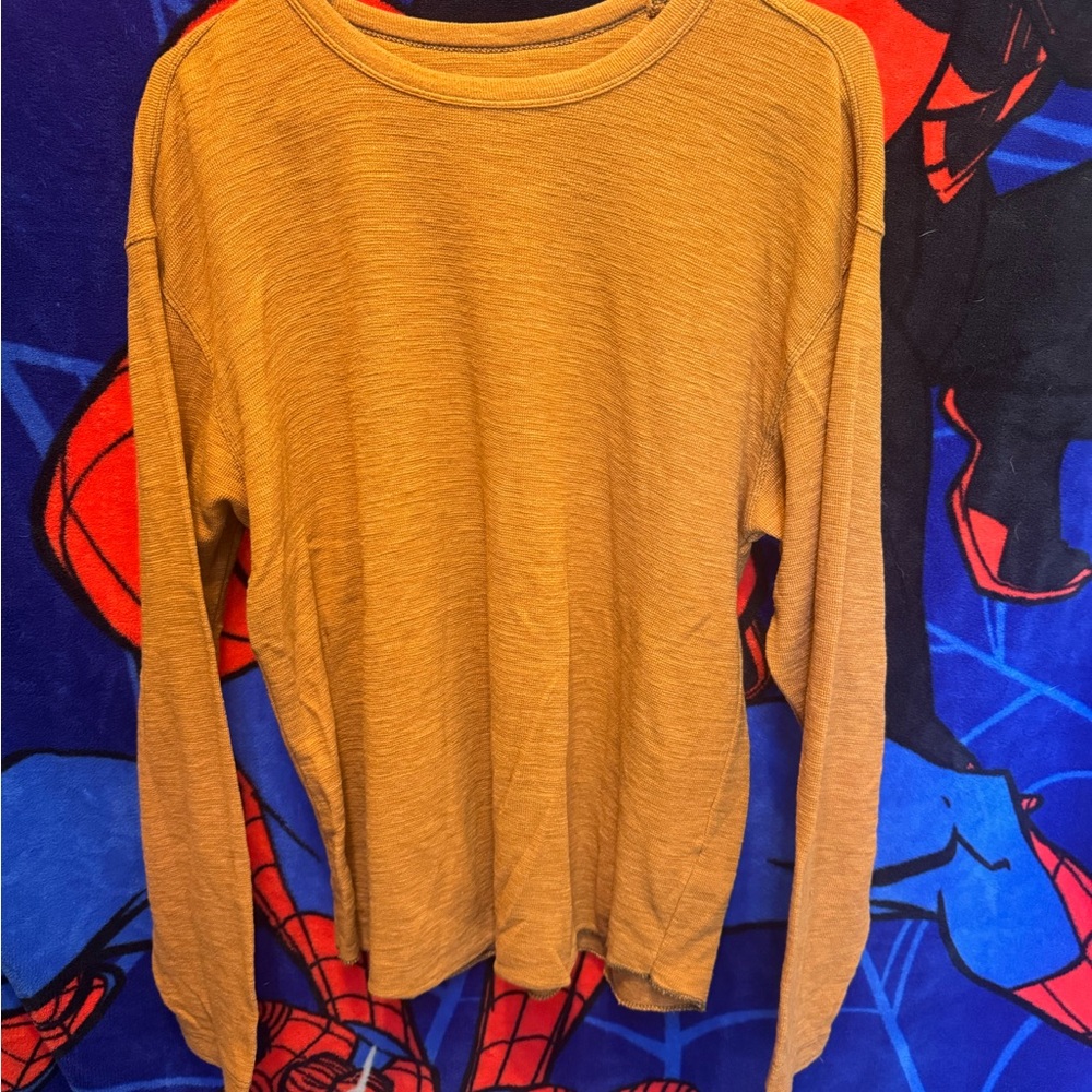 George Men's Long Sleeve Tee - Mustard